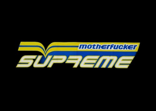 Supreme Motherfucker Towel Royal