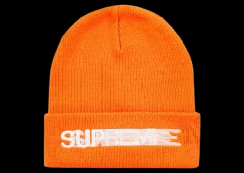Supreme Motion Logo Beanie (SS23) Orange