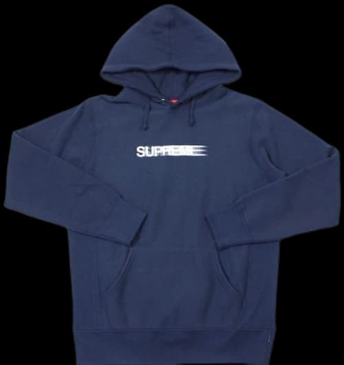 Supreme Motion Logo Navy