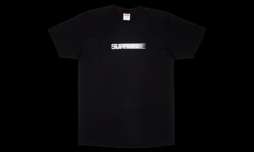 Supreme Motion Logo Tee Black