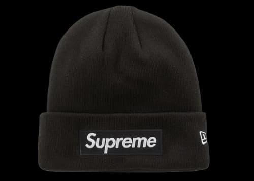Supreme New Era Box Logo Beanie (FW23) Black