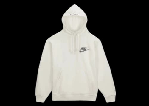 Supreme Nike Half Zip Hooded Sweatshirt White