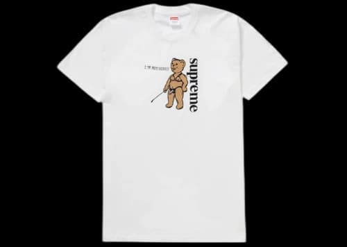 Supreme Not Sorry Tee White