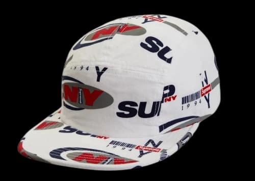 Supreme NY Camp Cap White