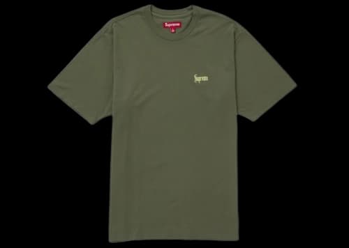 Supreme Old English Tee Green