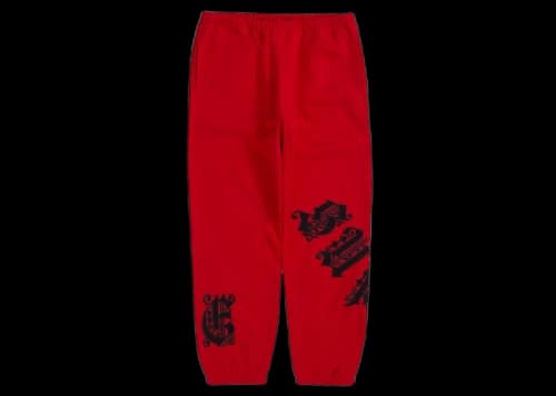 Supreme Old English Wrap Sweatpant Red