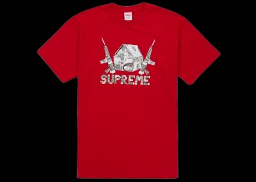 Supreme Origami Tee Red