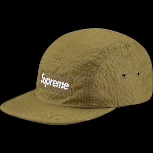 Supreme Overdyed Ripstop Camp Cap Olive