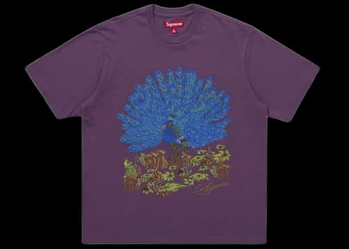 Supreme Peacock S/S Top Purple