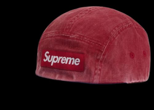 Supreme Pigment 2-Tone Camp Cap Red