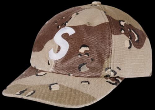 Supreme Pigment S Logo 6-Panel Desert Camo