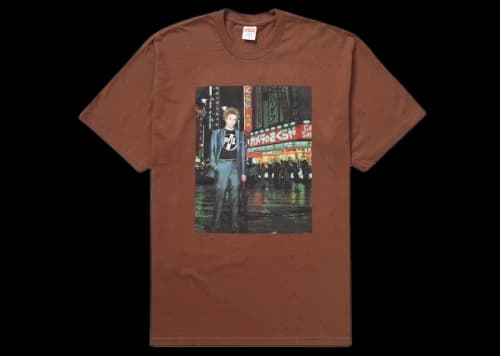 Supreme PiL Live In Tokyo Tee Brown