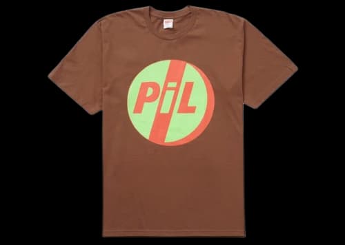 Supreme PiL Tee Brown