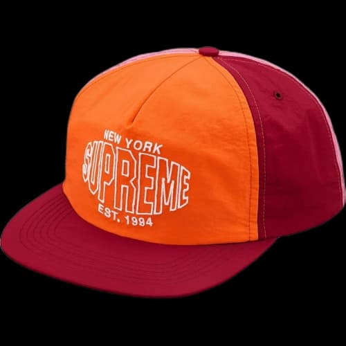 Supreme Pinwheel Nylon 5-Panel Orange