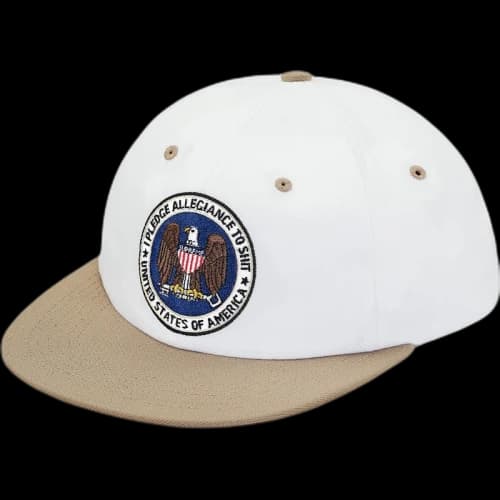 Supreme Pledge Allegiance 6-Panel White
