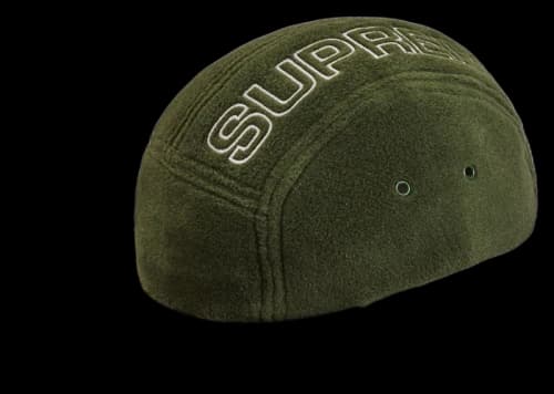 Supreme Polartec Camp Cap Dark Green