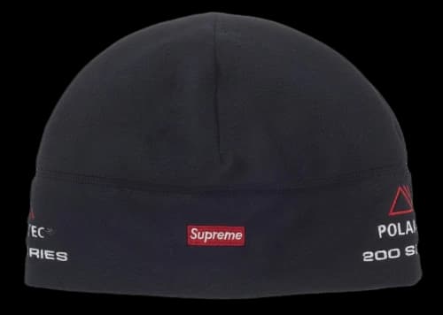Supreme Polartec Sport Beanie (FW25) Black