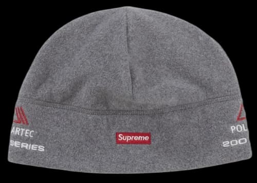Supreme Polartec Sport Beanie (FW25) Grey