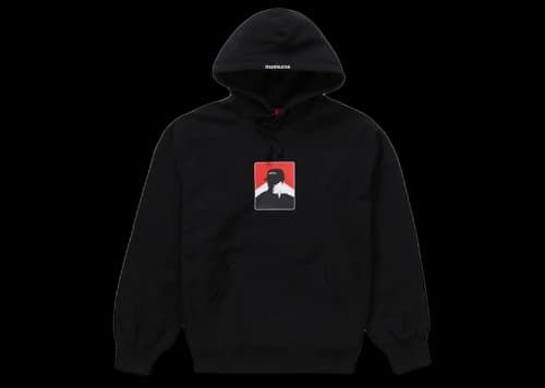 Supreme Portrait Hooded Sweatshirt (FW20) Black