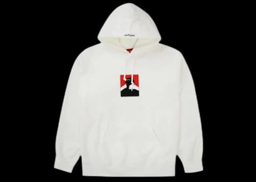Supreme Portrait Hooded Sweatshirt (FW20) White