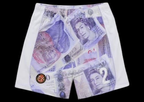 Supreme Pounds Soccer Short White