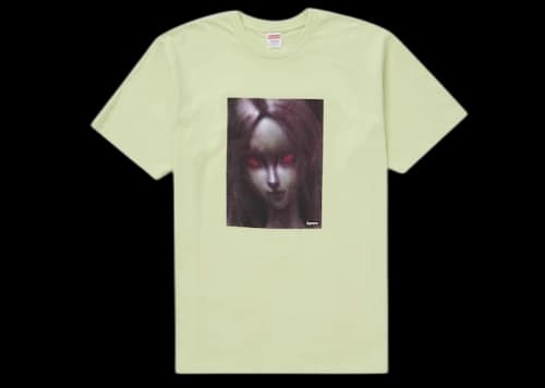 Supreme Red Eyes Tee Pale Mint