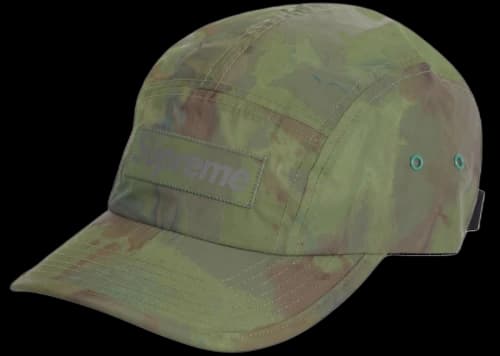 Supreme Reflective Dyed Camp Cap Green