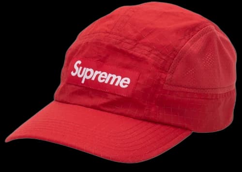 Supreme Reflective Ripstop Camp Cap SS20 Red