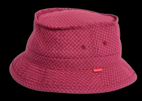 Supreme Reflective Ripstop Low Crusher Cranberry