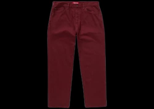 Supreme Regular Jean (FW24) Red