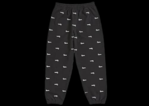 Supreme Repeat Script Sweatpant Black
