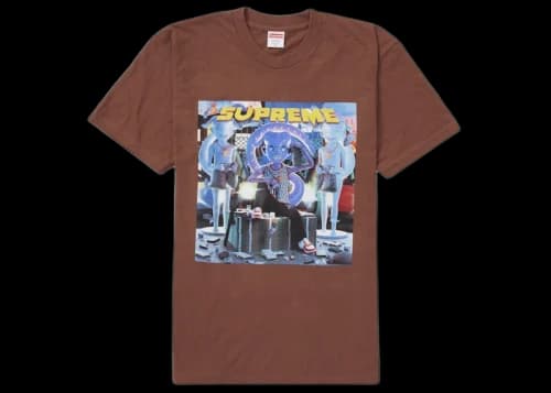 Supreme Richest Tee Brown
