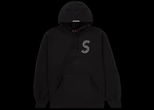Supreme S Logo Hooded Sweatshirt (FW20) Black