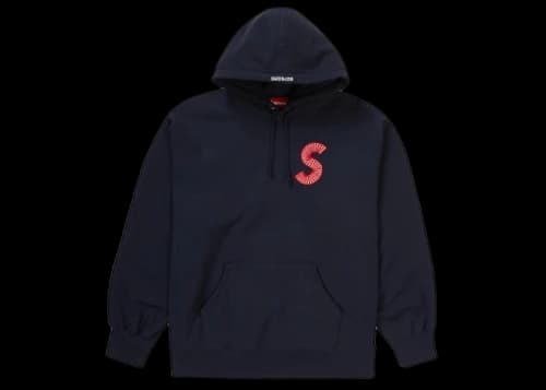 Supreme S Logo Hooded Sweatshirt (FW20) Navy
