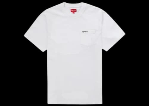 Supreme S/S Pocket Tee (FW21) White