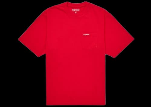 Supreme S/S Pocket Tee (SS26) Red