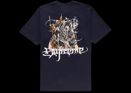 Supreme Satan Tee Navy
