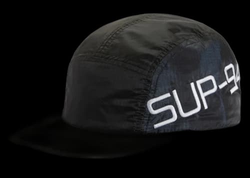 Supreme Side Logo Camp Cap Black