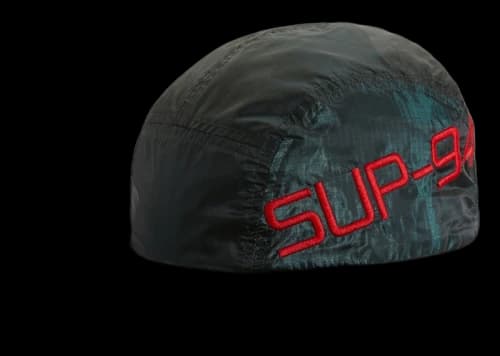 Supreme Side Logo Camp Cap Green