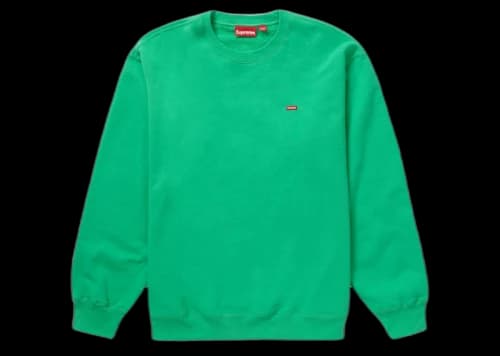 Supreme Small Box Crewneck Green