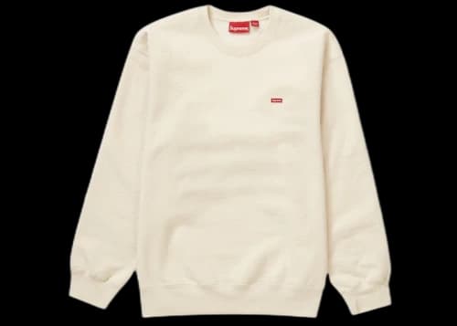 Supreme Small Box Crewneck (SS22) Natural