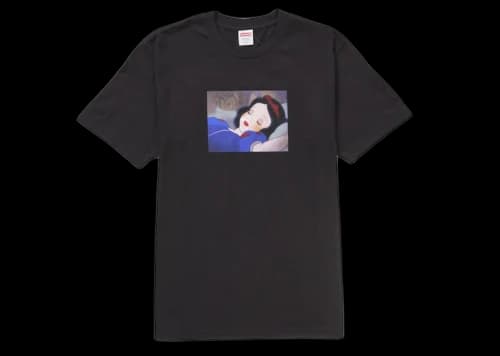 Supreme Snow White Tee Black