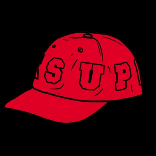 Supreme Spellout 6-Panel Red