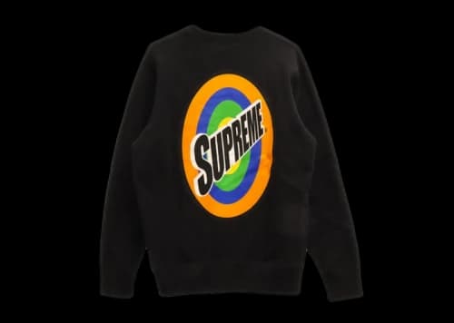 Supreme Spin Crewneck Black