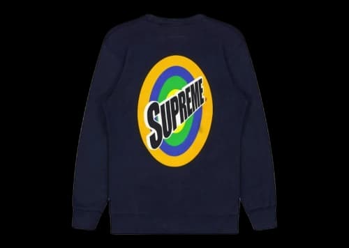 Supreme Spin Crewneck Navy