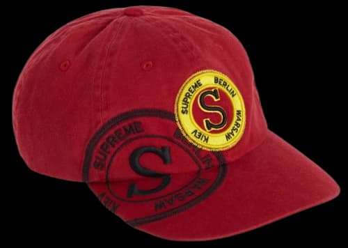 Supreme Stamp 6-Panel Red