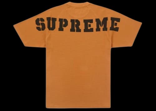 Supreme Stencil Thermal S/S Top Orange