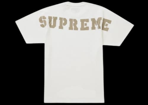 Supreme Stencil Thermal S/S Top White