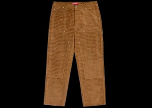 Supreme Suede Double Knee Painter Pant Croc