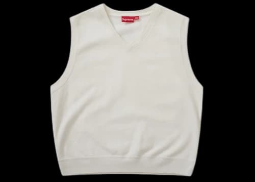 Supreme Sweatshirt Vest Stone